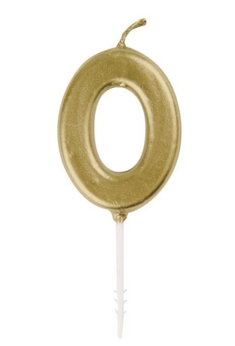 Candle #0 Gold Unique