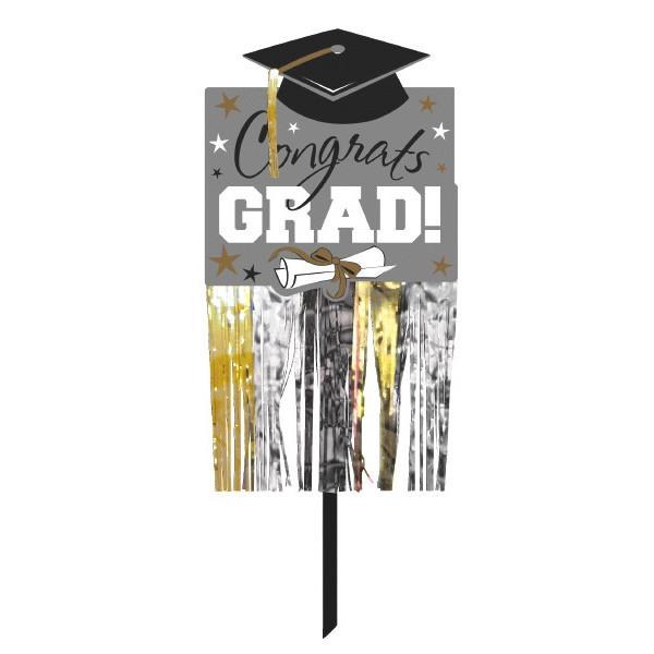 Yard Sign Grad w/ Fringe