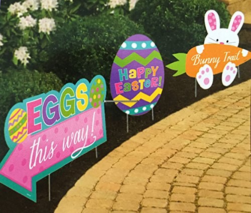 Signs Sidewalk Easter