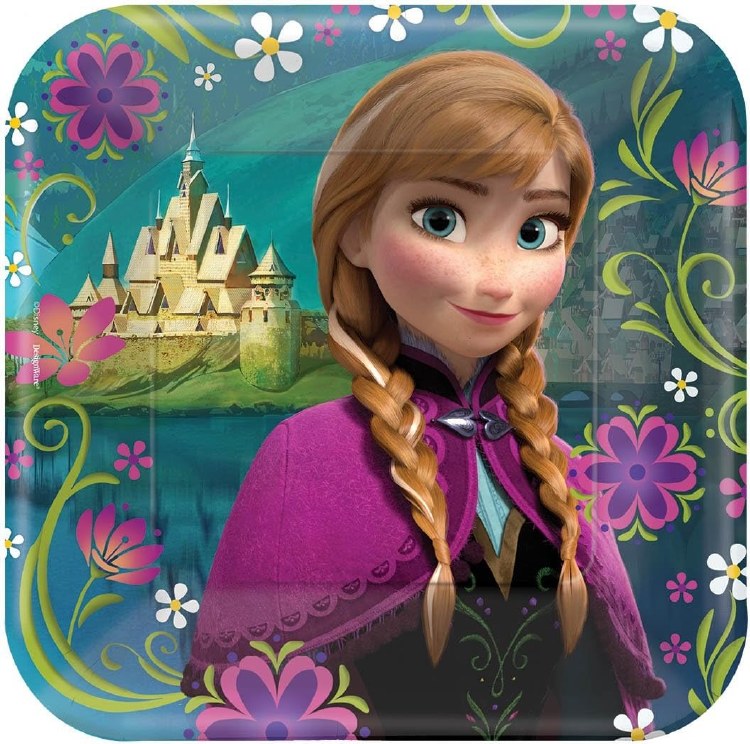 Disney Frozen 7in Plates 8ct