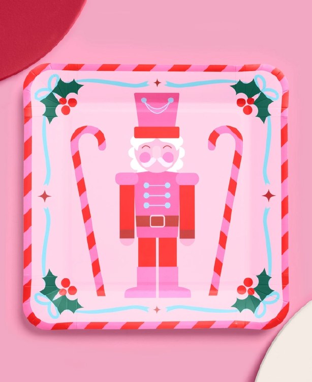 Nutcracker 10.5" Plate 24ct