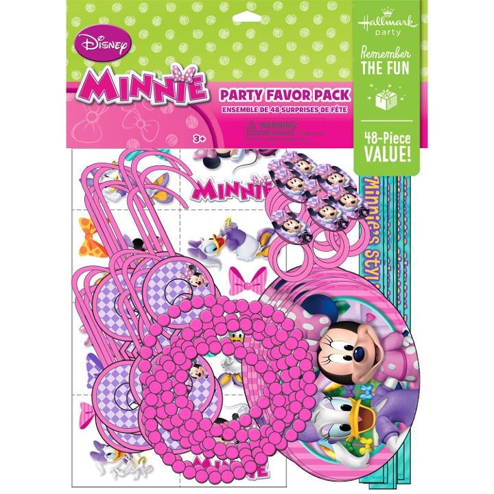 Minnie Mouse Dream Bow-Tique Party Favor Pack • 48 Pieces