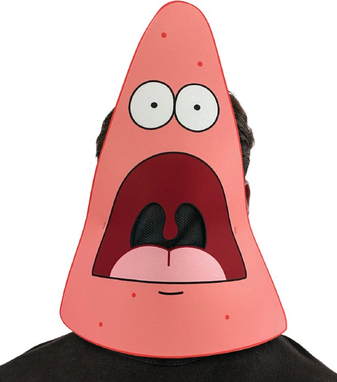 Mask Patrick Starfish Surprise - Champion Party Supply