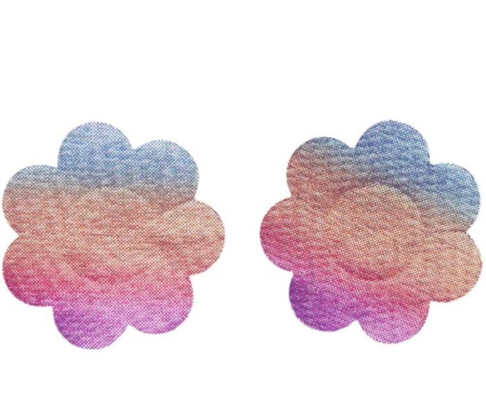 Iridescent Flower Pasties