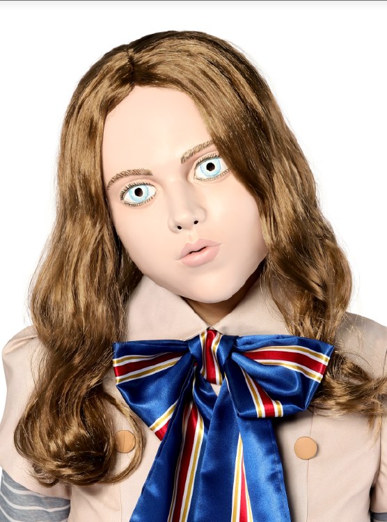 Megan Adult Mask w/ Wig