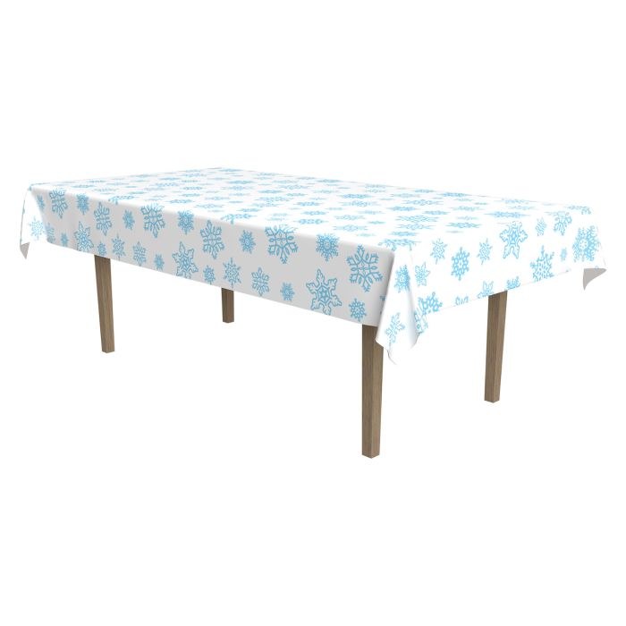 Snowflake Plastic Tablecover