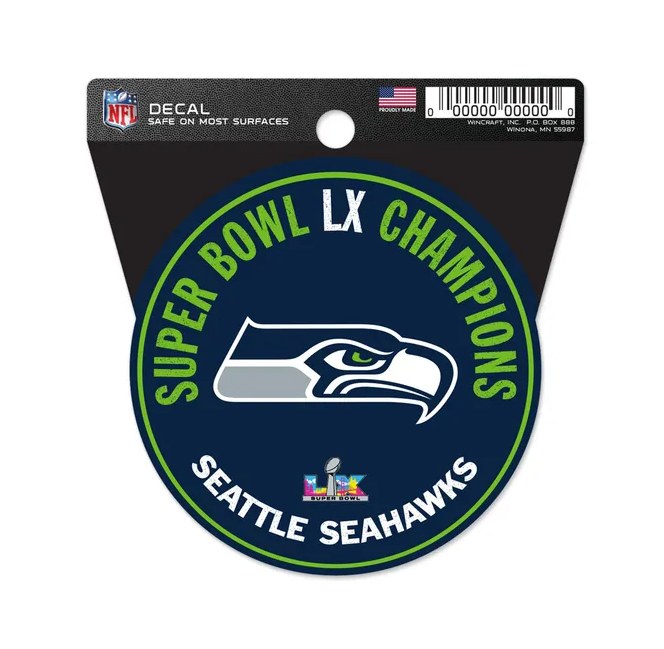 Seahawks LX Champ Decal