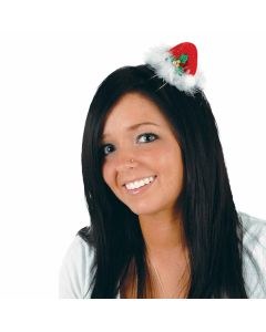Hair Clip Santa Hat