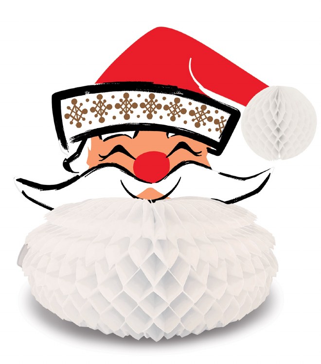 Christmas Santa Centerpiece