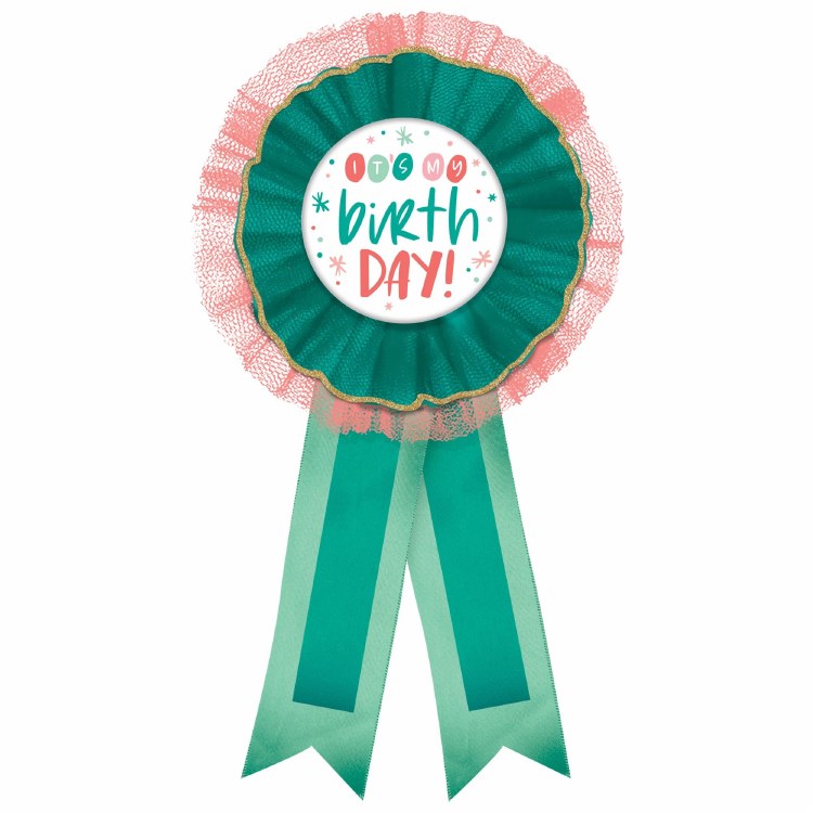 Happy Birthday Award Ribbon
