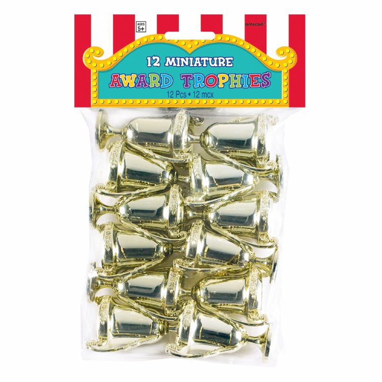 Mini Award Trophies 12ct