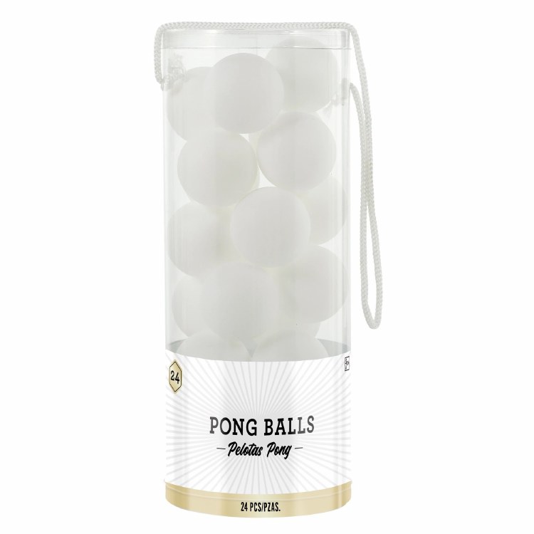 Pong Balls 24ct White