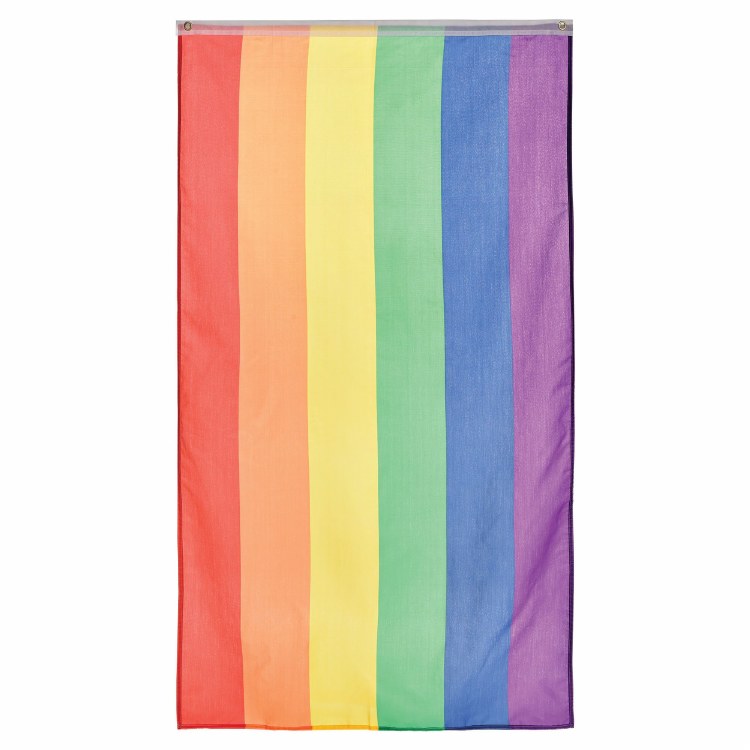 Flag Rainbow Fabric 3x5
