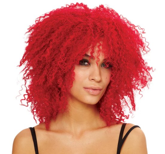 Wig Coolness Hot Red