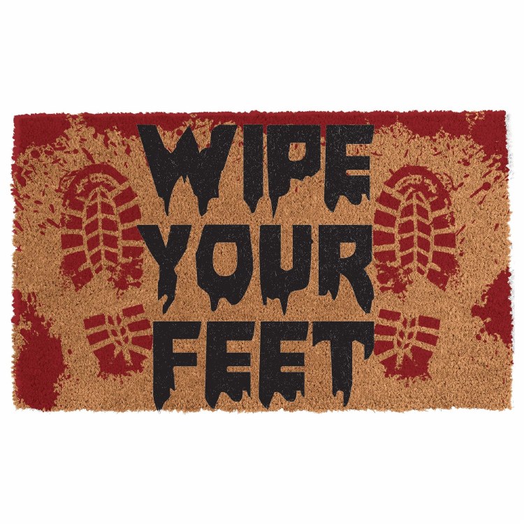 Doormat Bloody Feet