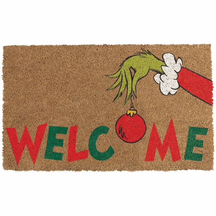 Grinch Doormat