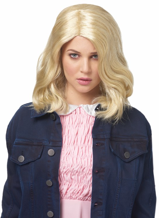 Wig Strange Girl Blonde Champion Party Supply