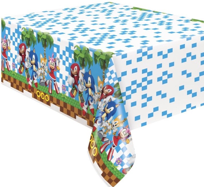 Sonic Plastic Tablecover 54x84