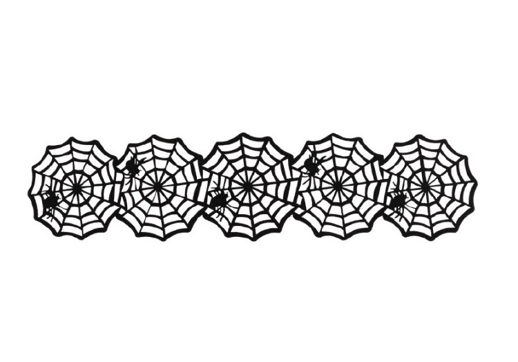 Spider Web Table Runner