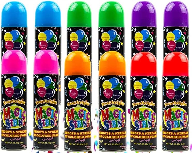 Silly String Magic String Asst