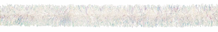 Garland Iridescent Snowflake
