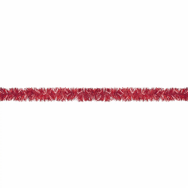 Tinsel Garland Candy Cane 9ft