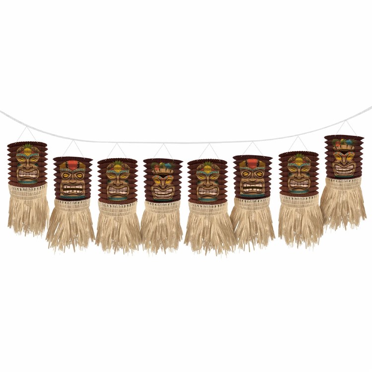 Tiki Collapsable Garland