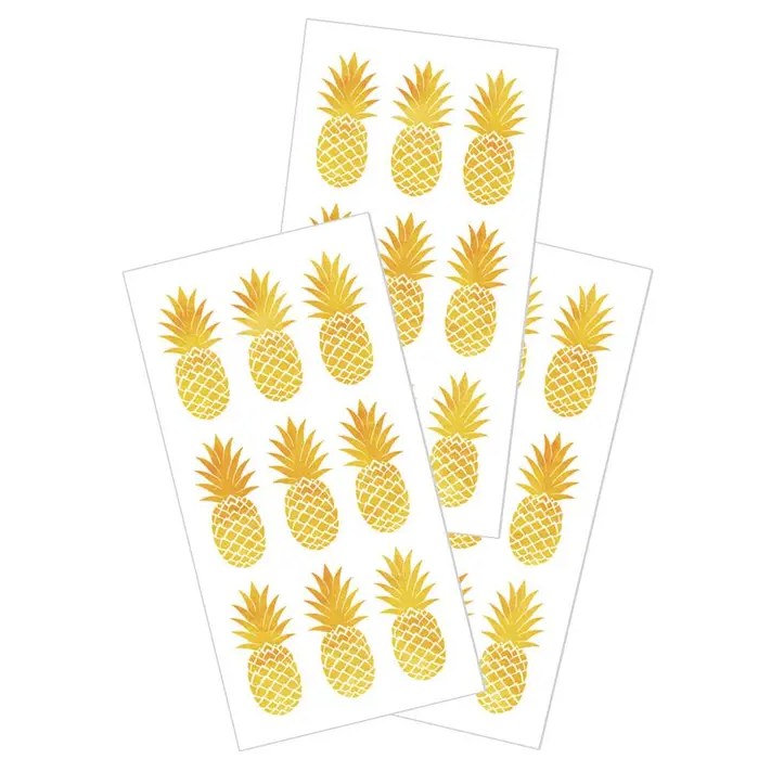 Sticker Sheet Golden Pineapple
