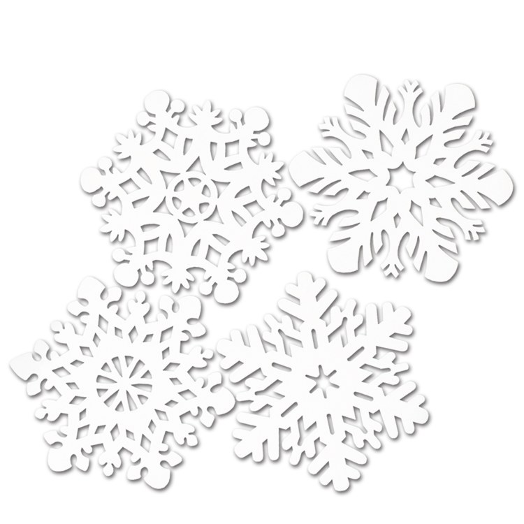 Snowflakes Die-Cut 15in