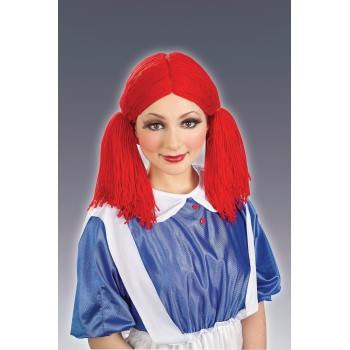 Wig Rag Doll Girl