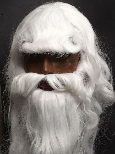 Wig Santa w/Beard Dlx