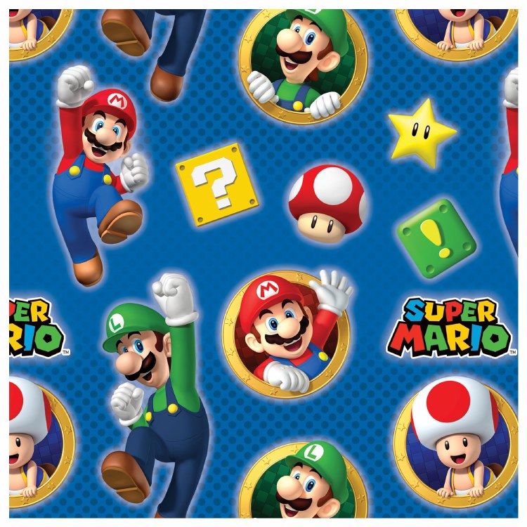 Super Mario Wrapping Paper