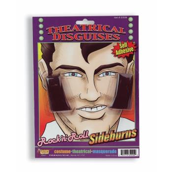 Sideburns Rock n Roll Black