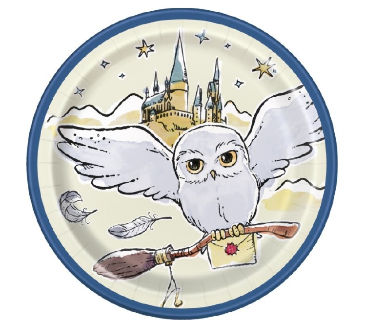 Harry Potter 7" Plate 8ct