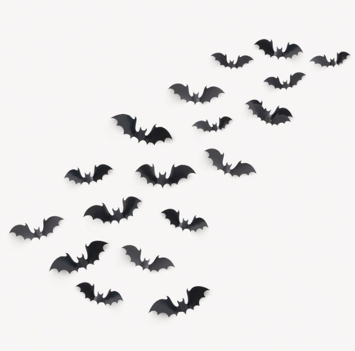 Flying Bat Wall Decor 24ct