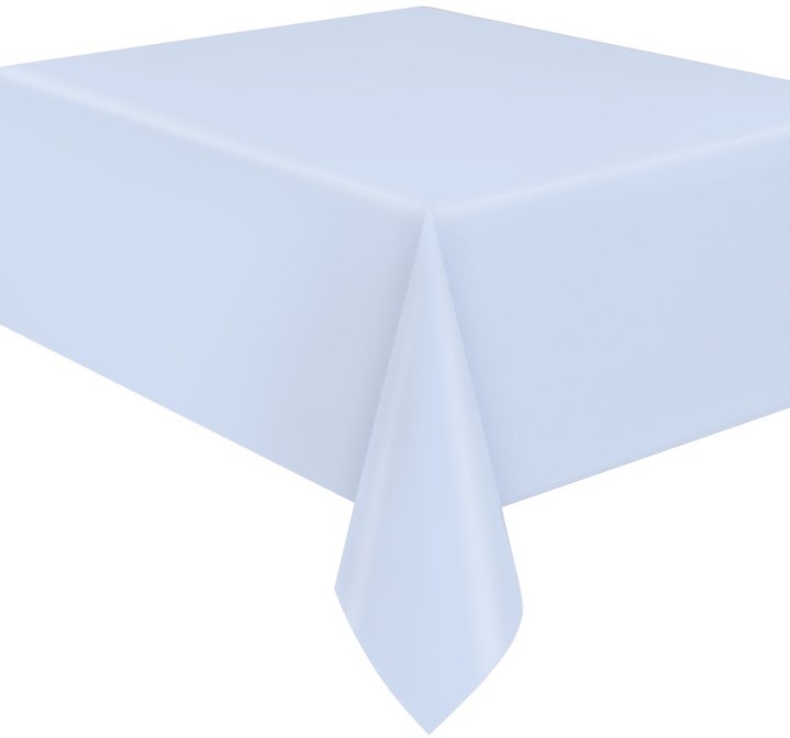 Light Blue Vinyl Tablecover
