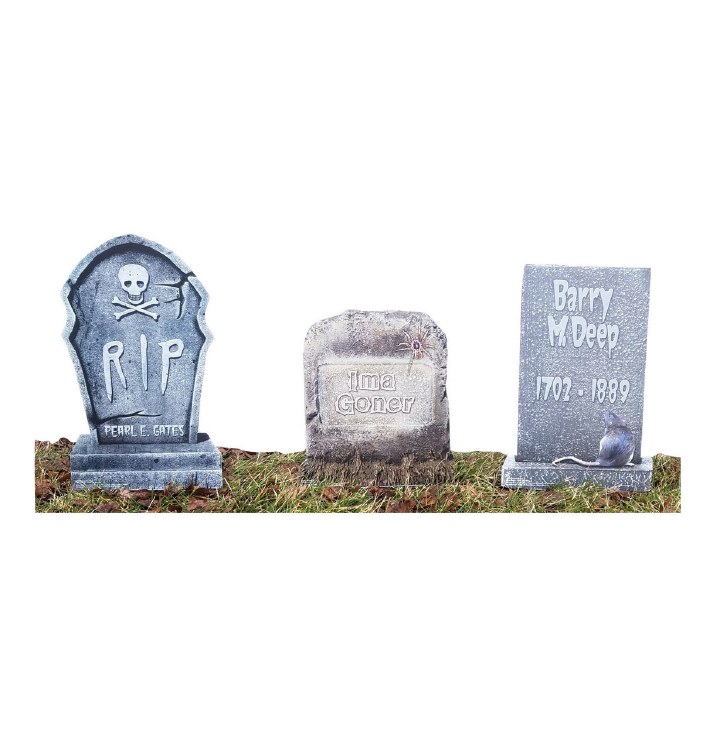 Tombstone 3pk Outdoor