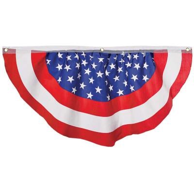 Patriotic Bunting Polyester 48in