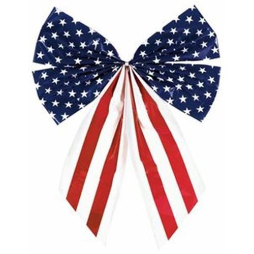 Stars &amp; Stripes Bow 10"x7"