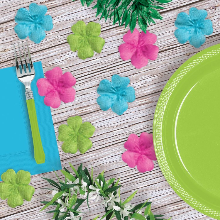 Hibiscus Flowers Confetti
