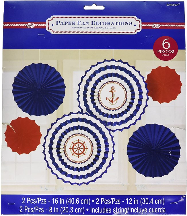 Nautical Fan Decor