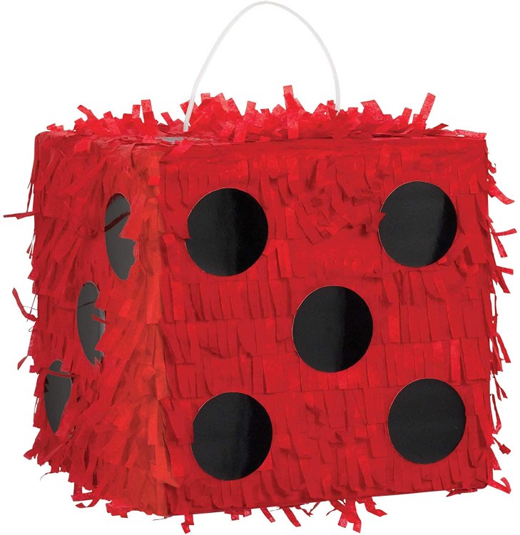 Casino Dice Mini Pinata