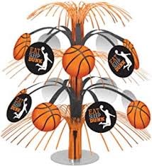Slam Dunk Basketball Centerpiece