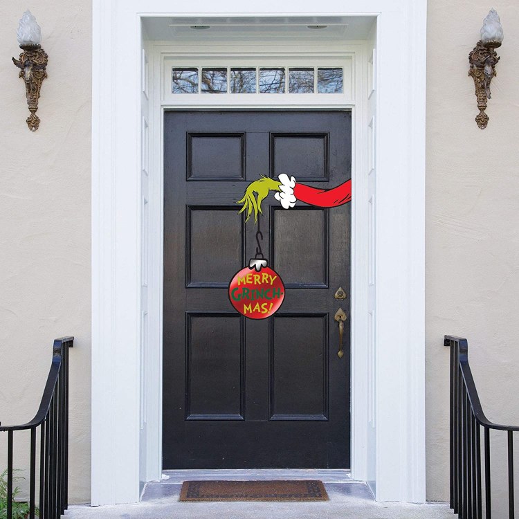 Merry Grinchmas Door Decor