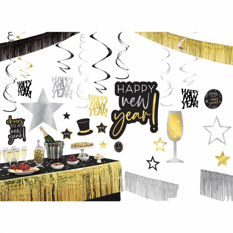 Happy New Year Room Deco Kit