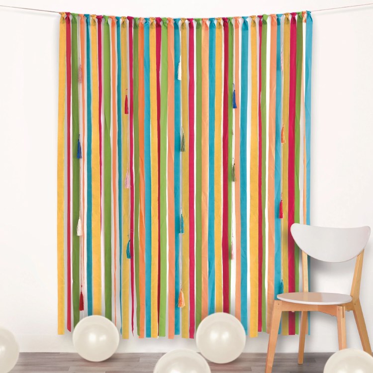 Summer Boho Fabric Backdrop