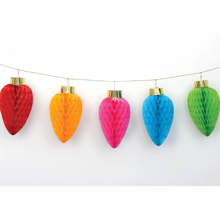 Garland Multi Honeycomb Lights