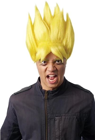 Anime Warrior Wig Yellow