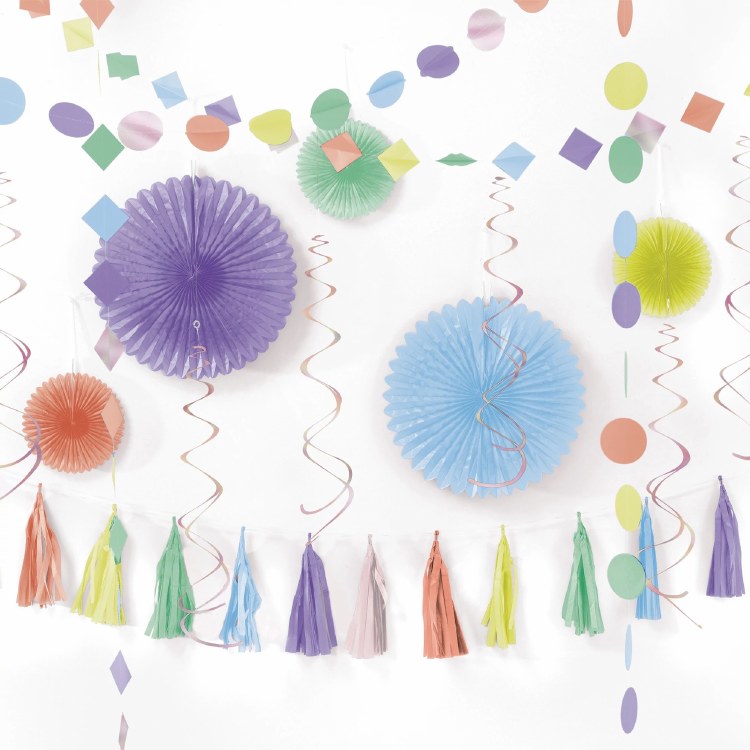 Decor Kit Paper &amp; Foil Pastel