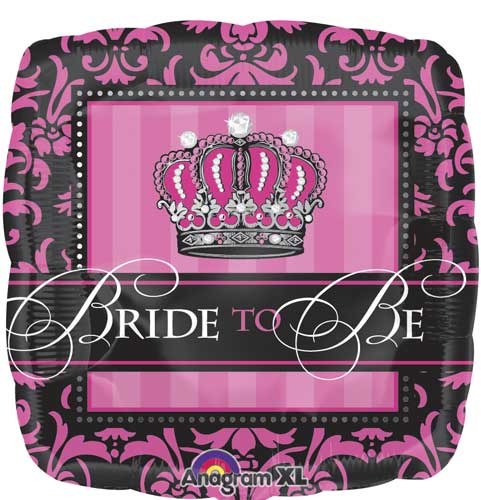 Standard Size / Bachelorette Bride To Be Mylar ~ 18&quot;